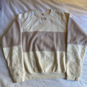 Donni Cream Teddy Bear Sweatshirt